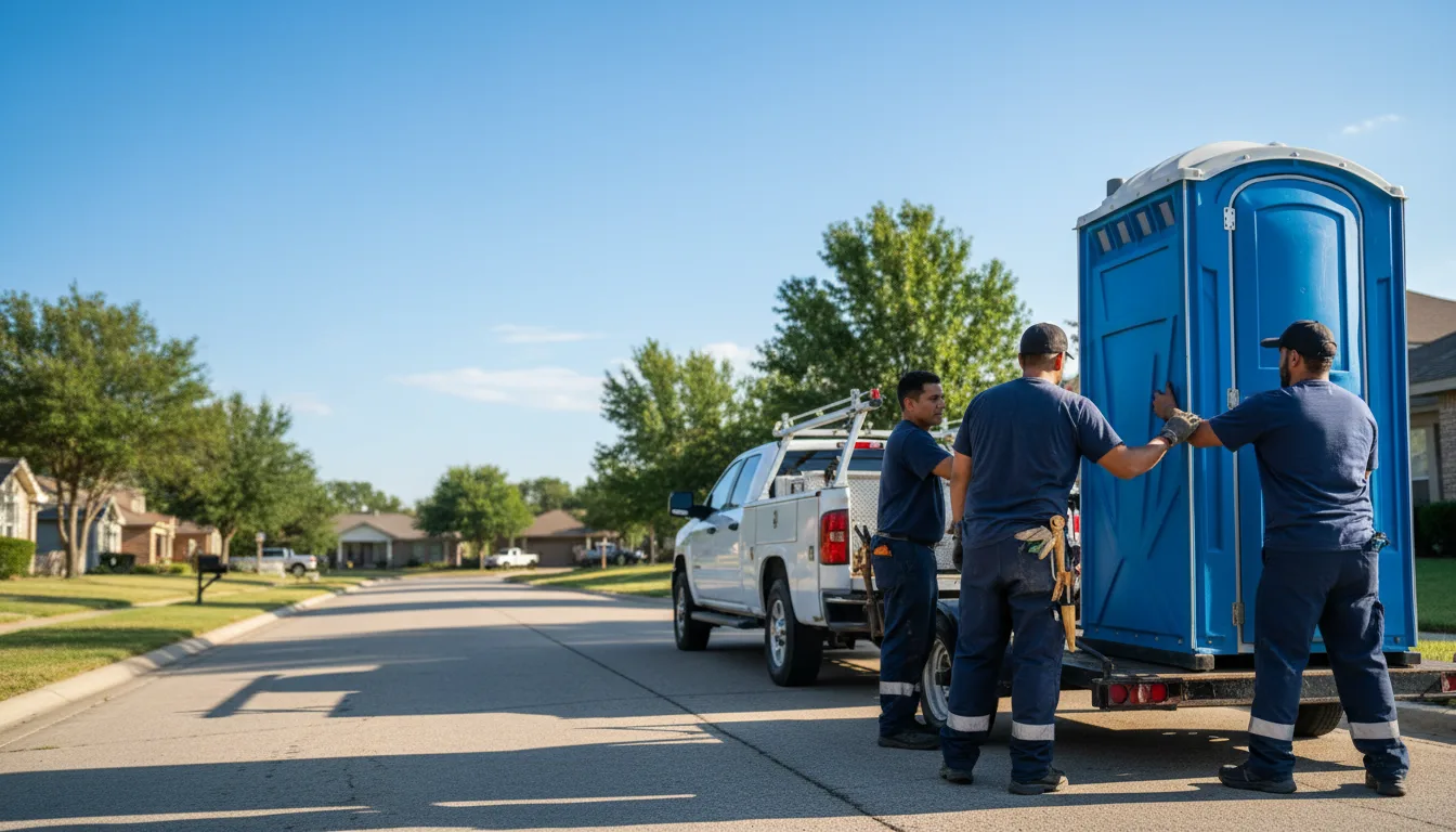 Portable Toilet Rental in Concho, OK near me